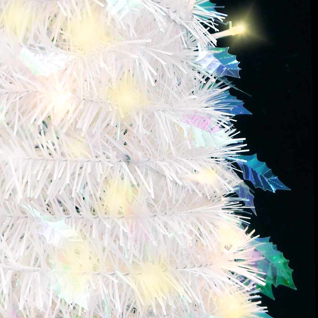 Umjetno božićno drvce 100 LED žarulja bijelo 150 cm