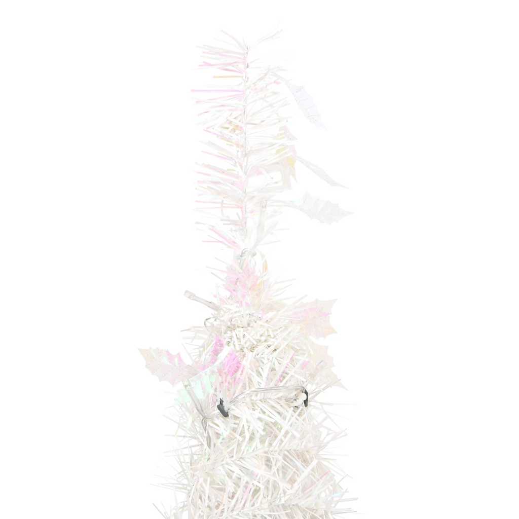 Umjetno božićno drvce 100 LED žarulja bijelo 150 cm
