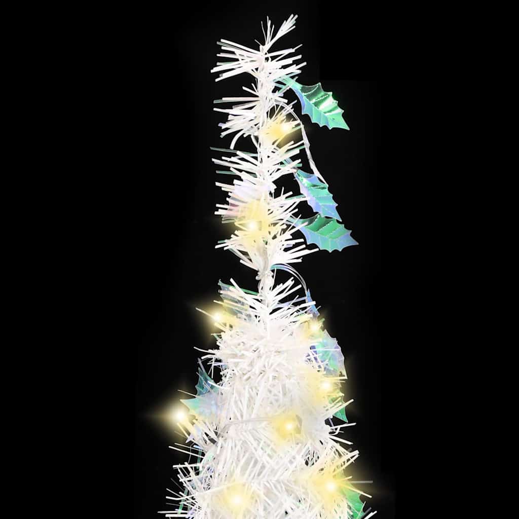 Umjetno božićno drvce 200 LED žarulja bijelo 210 cm