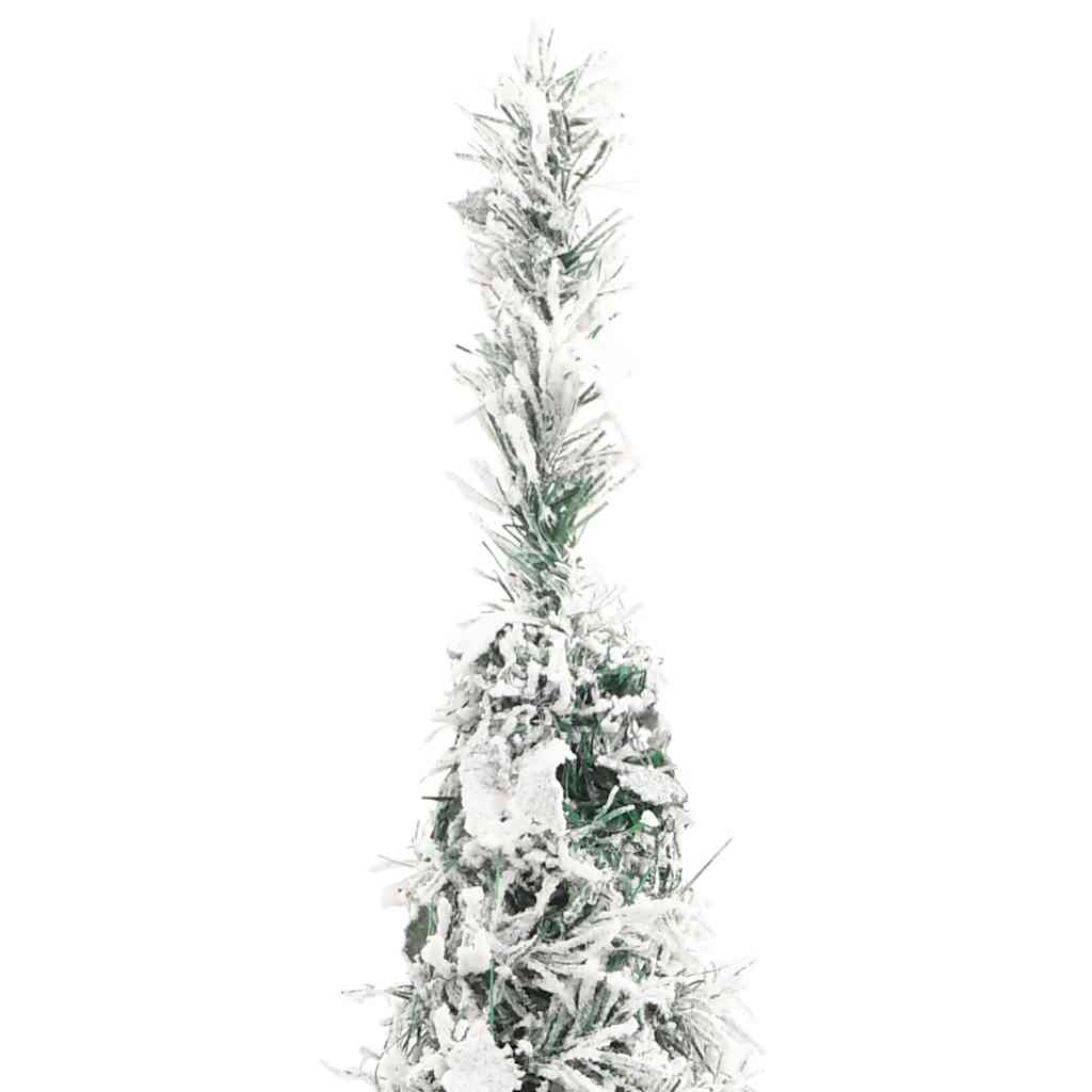 Umjetno božićno drvce sa snijegom 100 LED žarulja 150 cm