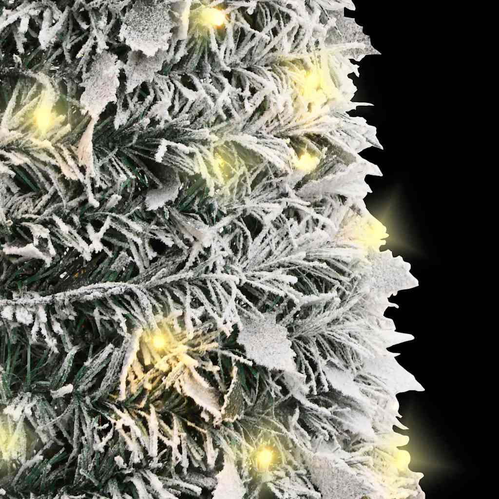Umjetno božićno drvce sa snijegom 200 LED žarulja 210 cm