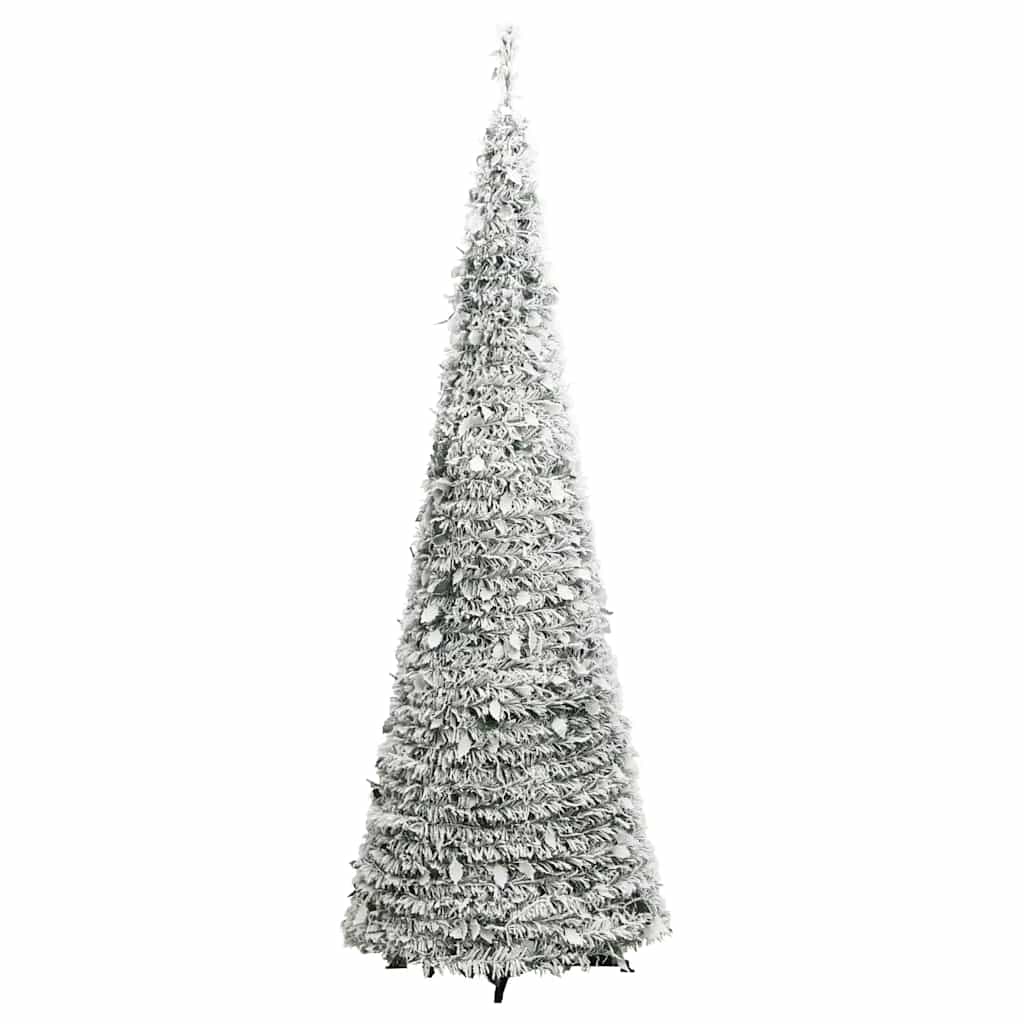 Umjetno božićno drvce sa snijegom 200 LED žarulja 210 cm