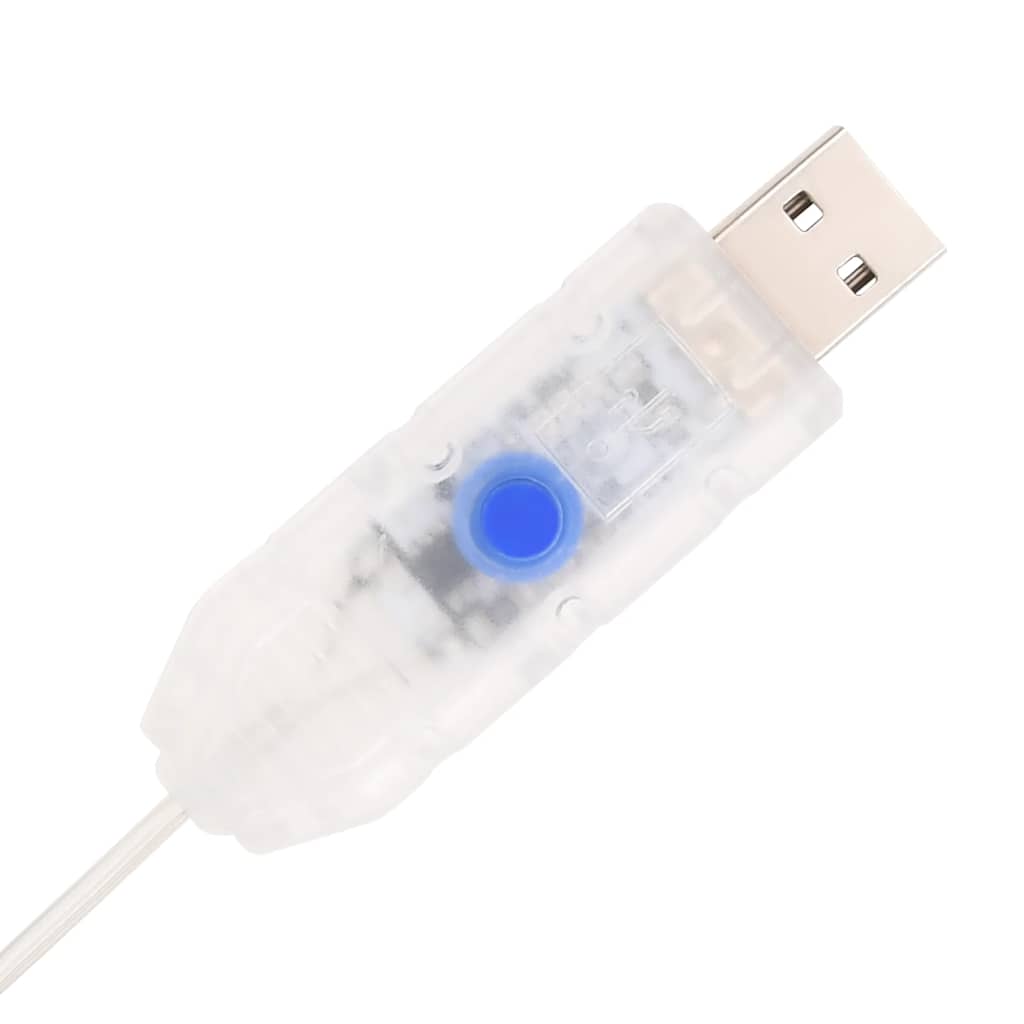 Umjetno božićno drvce sa snijegom 200 LED žarulja 210 cm