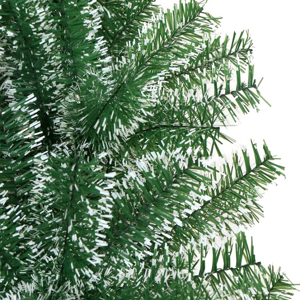 Umjetno božićno drvce sa snijegom zeleno 240 cm