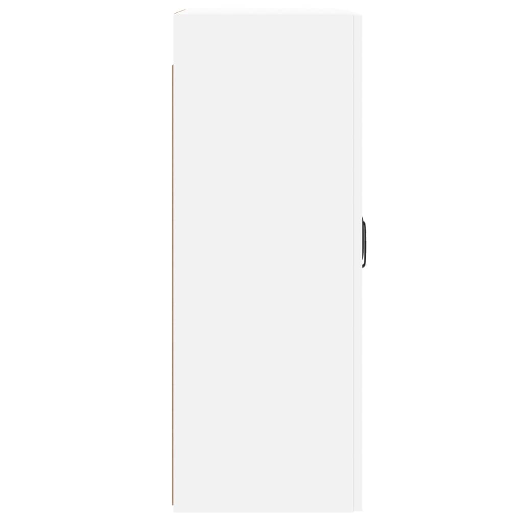 Zidni ormarići 2 kom bijeli od konstruiranog drva
