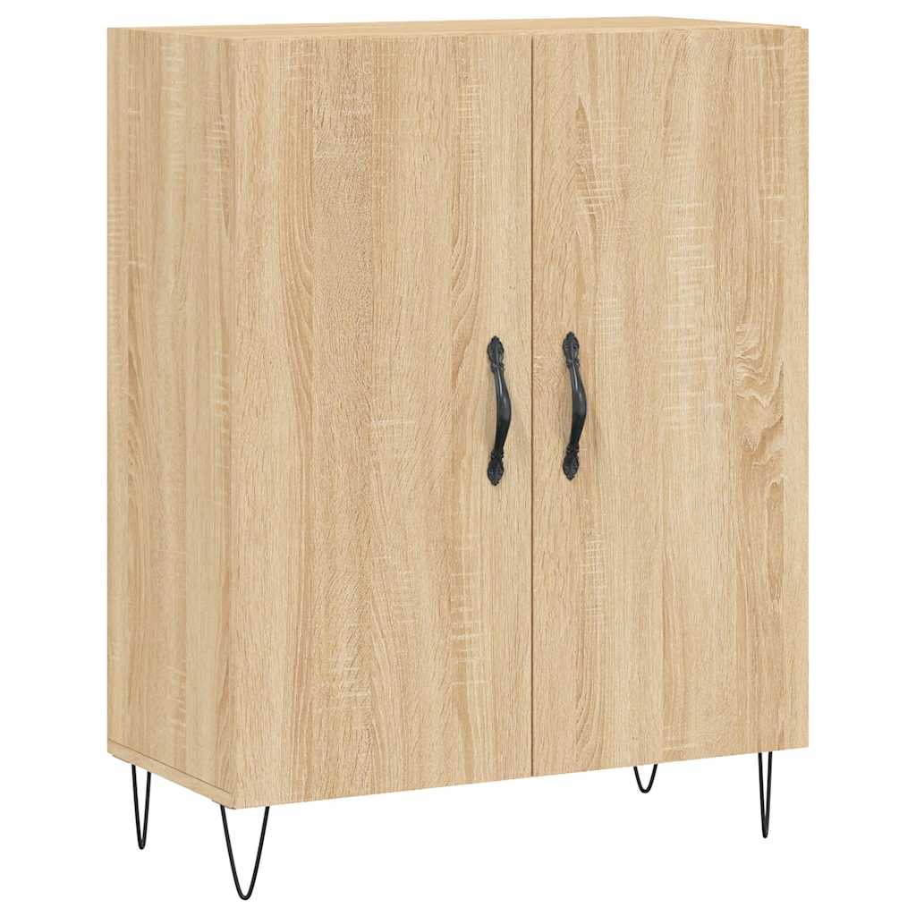 Visoka komoda hrasta sonome 69,5x34x180cm od konstruiranog drva