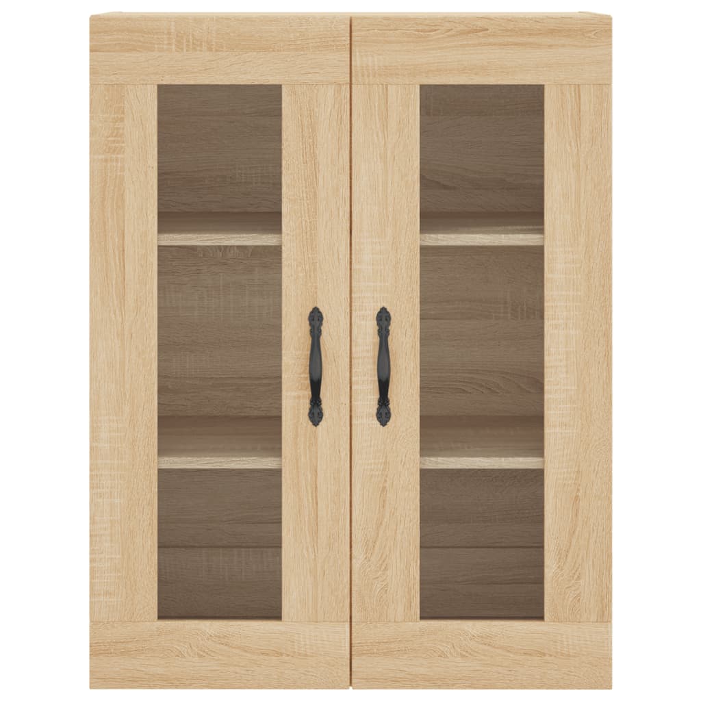 Visoka komoda hrasta sonome 69,5x34x180cm od konstruiranog drva