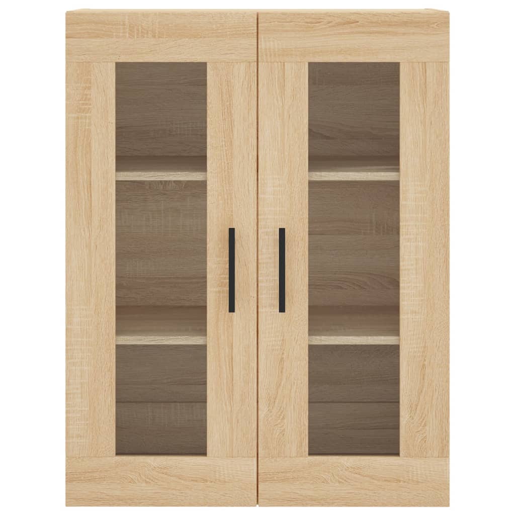 Visoka komoda hrasta sonome 69,5x34x180cm od konstruiranog drva
