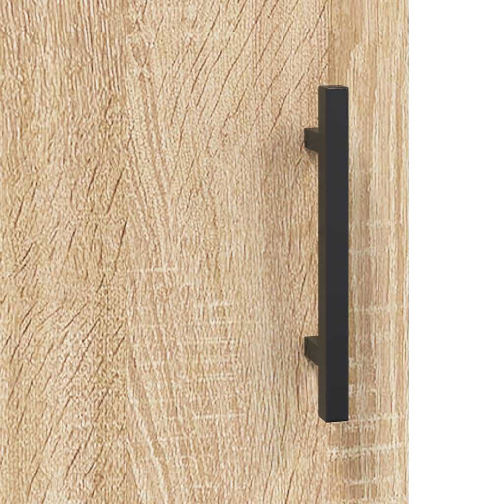 Visoka komoda hrasta sonome 69,5x34x180cm od konstruiranog drva