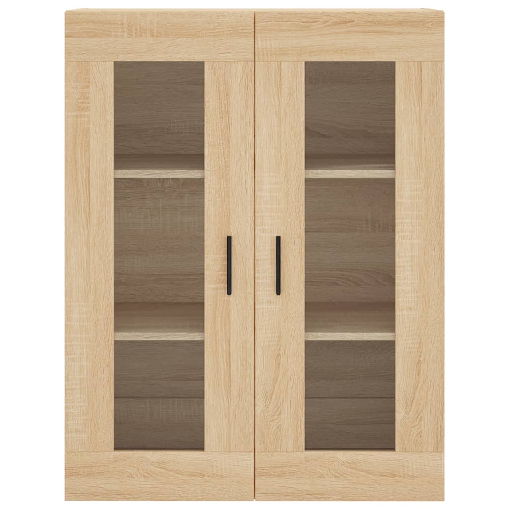 Visoka komoda hrasta sonome 69,5x34x180cm od konstruiranog drva