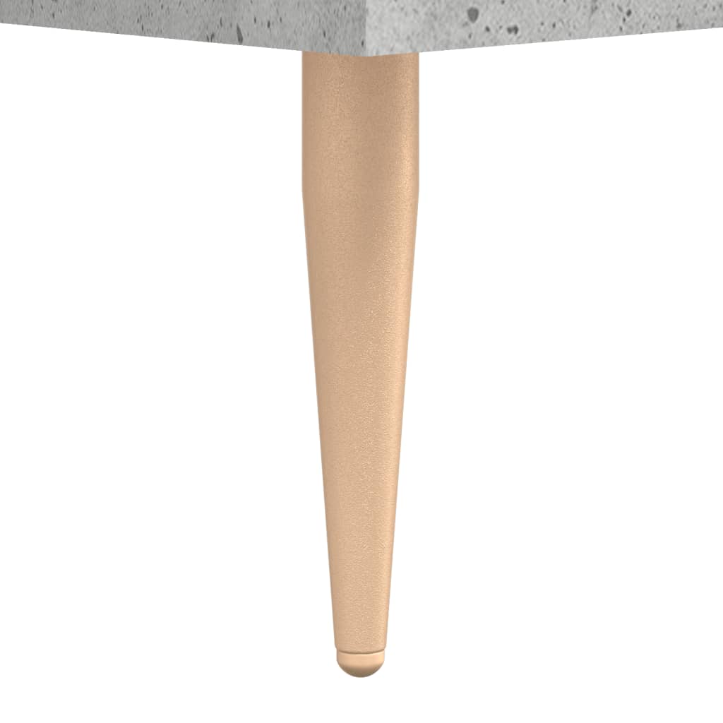Visoka komoda siva betona 69,5x34x180 cm od konstruiranog drva