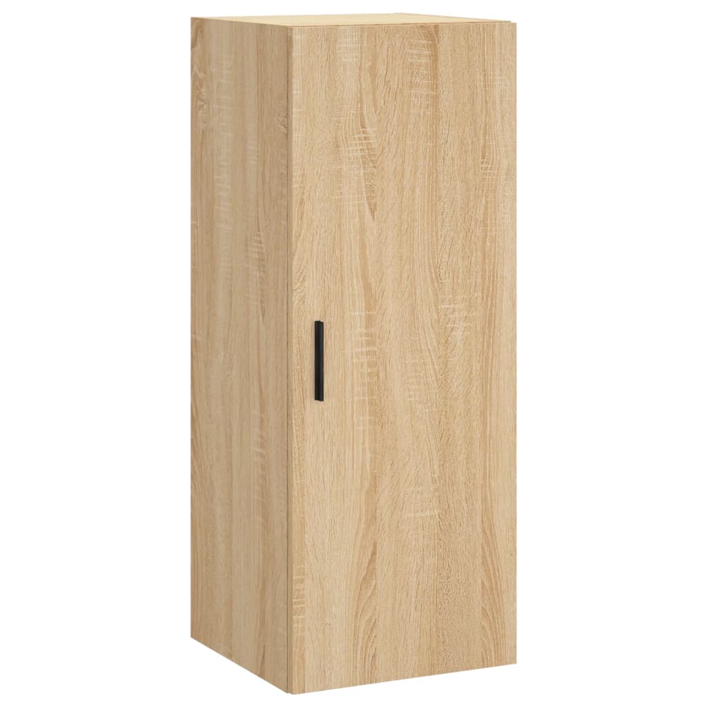 Visoka komoda hrasta sonome 34,5x34x180cm od konstruiranog drva