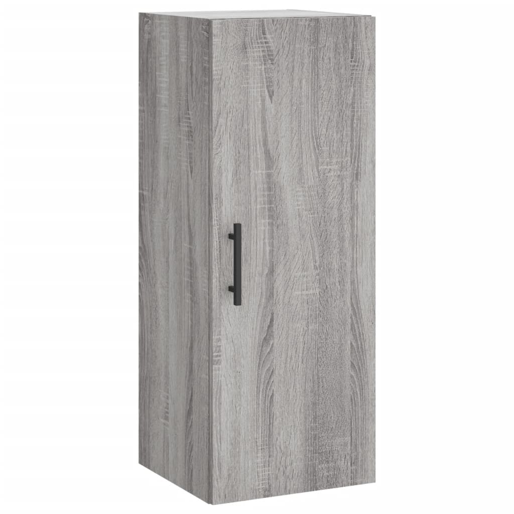 Visoka komoda siva sonome 34,5x34x180 cm od konstruiranog drva