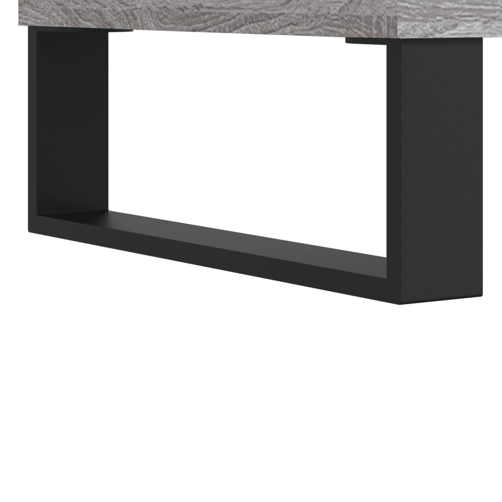 Visoka komoda siva sonome 34,5x34x180 cm od konstruiranog drva