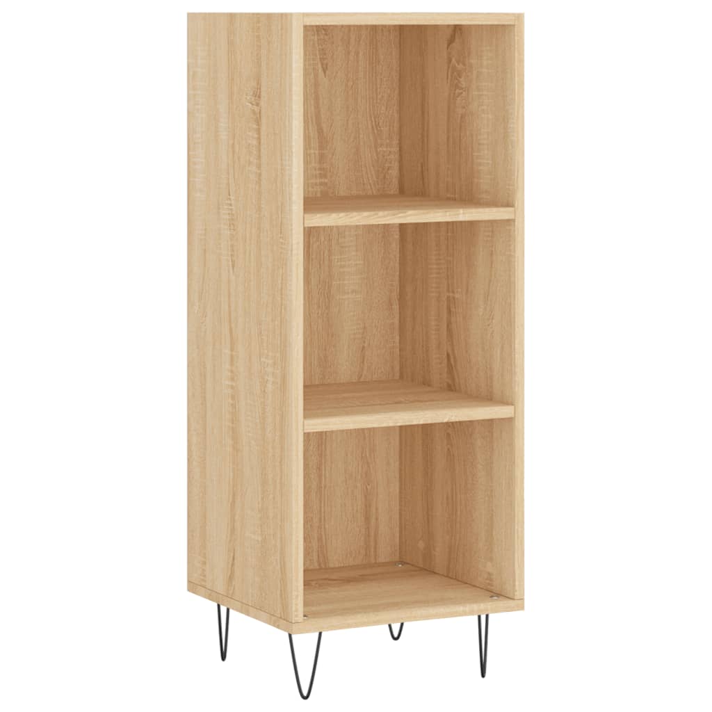 Visoka komoda hrasta sonome 34,5x34x180cm od konstruiranog drva