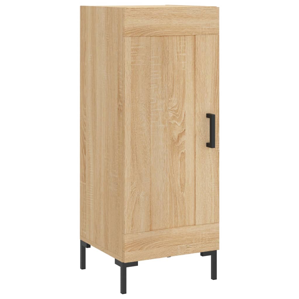 Visoka komoda hrasta sonome 34,5x34x180cm od konstruiranog drva