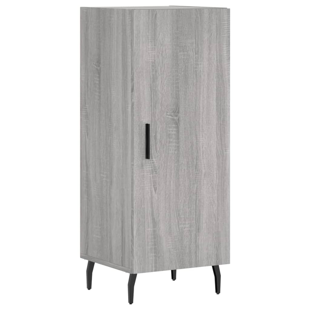 Visoka komoda siva sonome 34,5x34x180 cm od konstruiranog drva