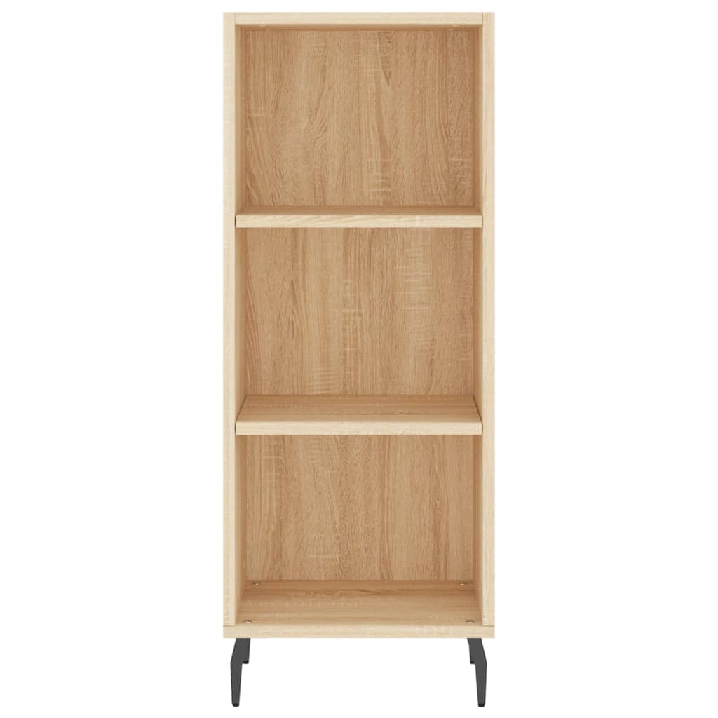 Visoka komoda hrasta sonome 34,5x34x180cm od konstruiranog drva