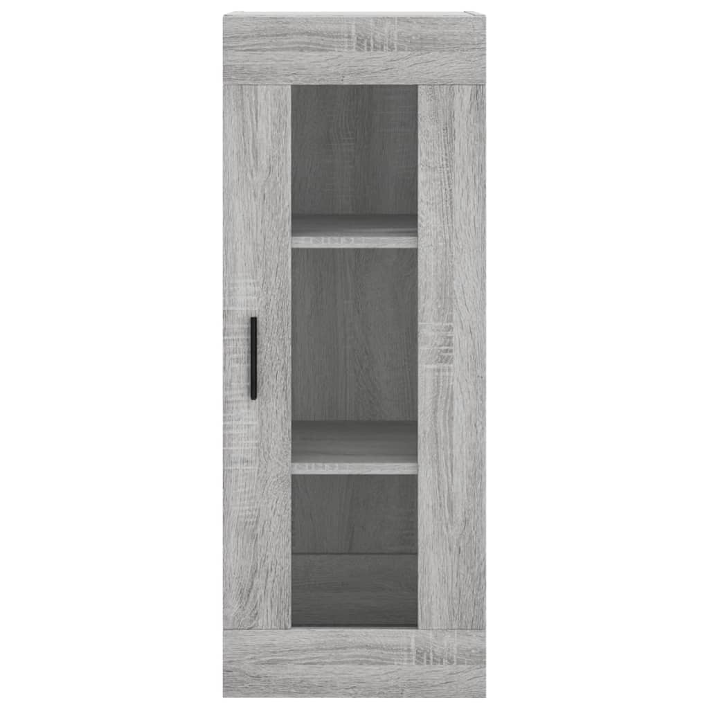 Visoka komoda siva sonome 34,5x34x180 cm od konstruiranog drva