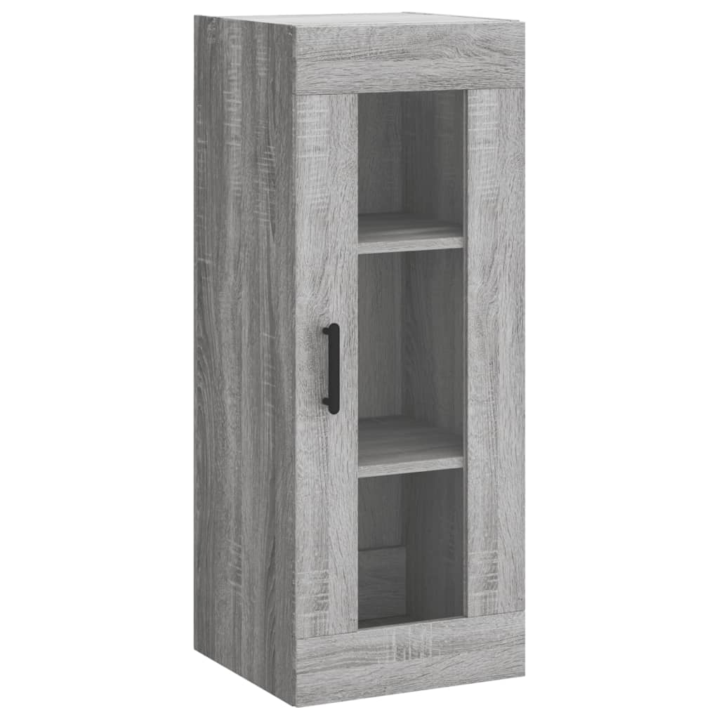 Visoka komoda siva sonome 34,5x34x180 cm od konstruiranog drva
