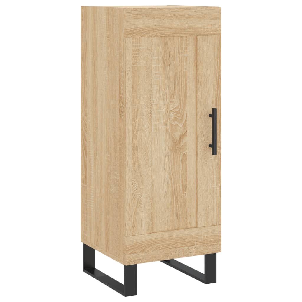 Visoka komoda hrasta sonome 34,5x34x180cm od konstruiranog drva