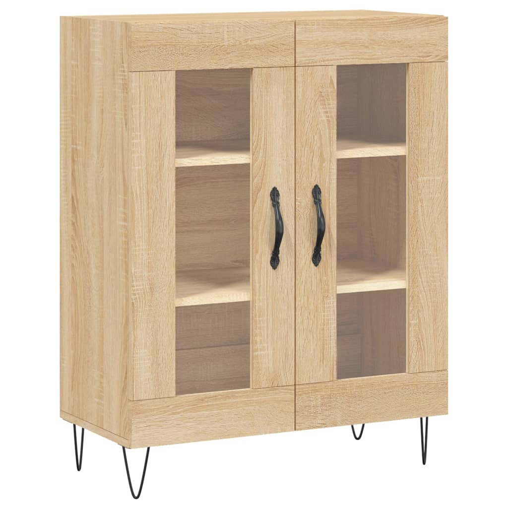 Visoka komoda hrasta sonome 69,5x34x180cm od konstruiranog drva