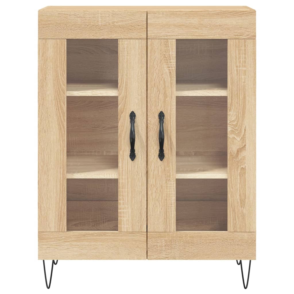 Visoka komoda hrasta sonome 69,5x34x180cm od konstruiranog drva