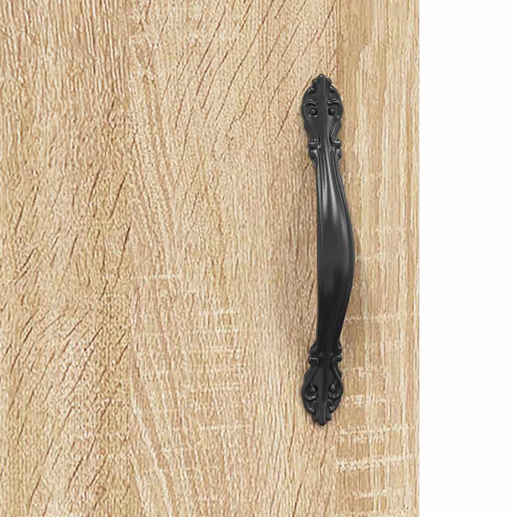 Visoka komoda hrasta sonome 69,5x34x180cm od konstruiranog drva