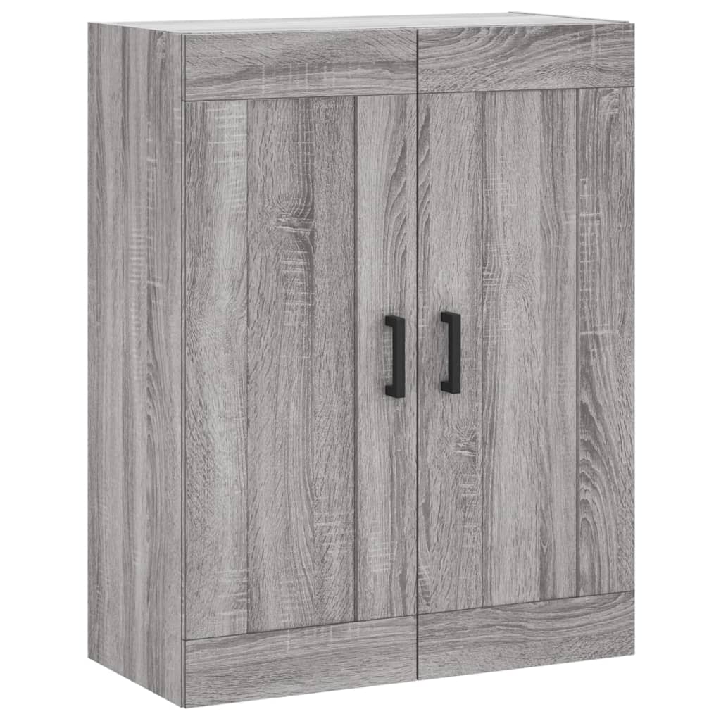 Visoka komoda siva sonome 69,5x34x180 cm od konstruiranog drva