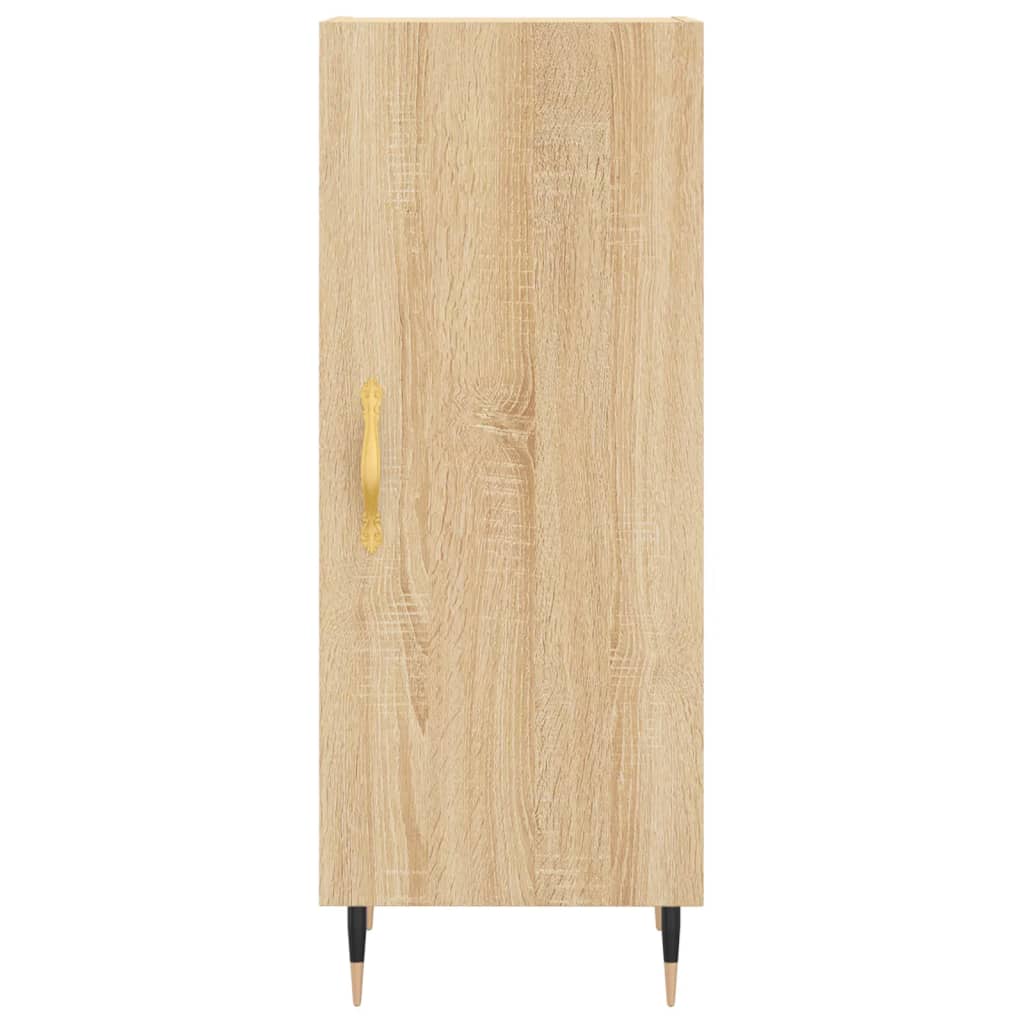 Visoka komoda hrasta sonome 34,5x34x180cm od konstruiranog drva
