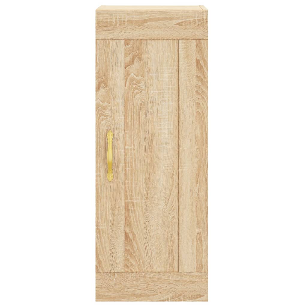 Visoka komoda hrasta sonome 34,5x34x180cm od konstruiranog drva