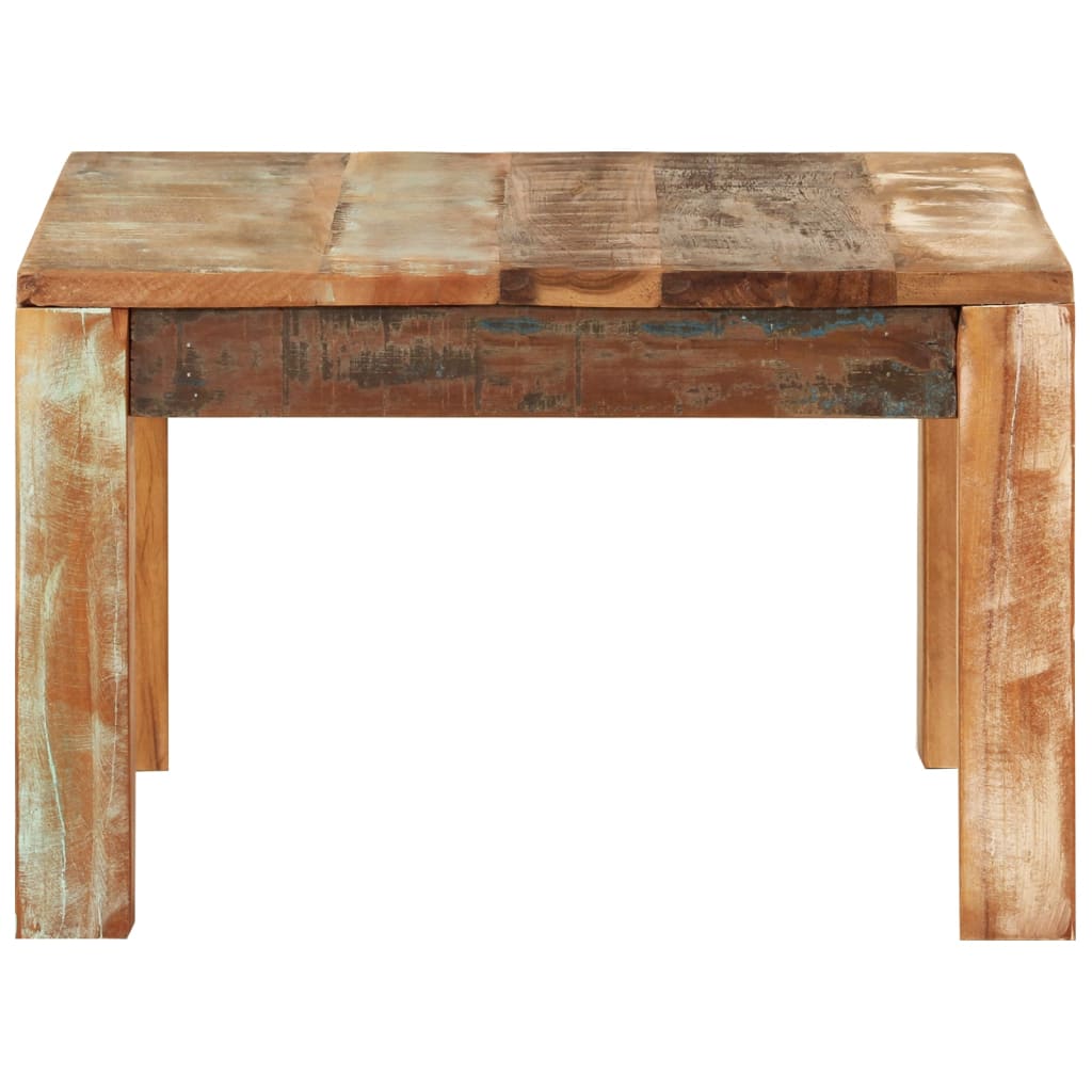 Stolić za kavu 55 x 55 x 35 cm od masivnog obnovljenog drva