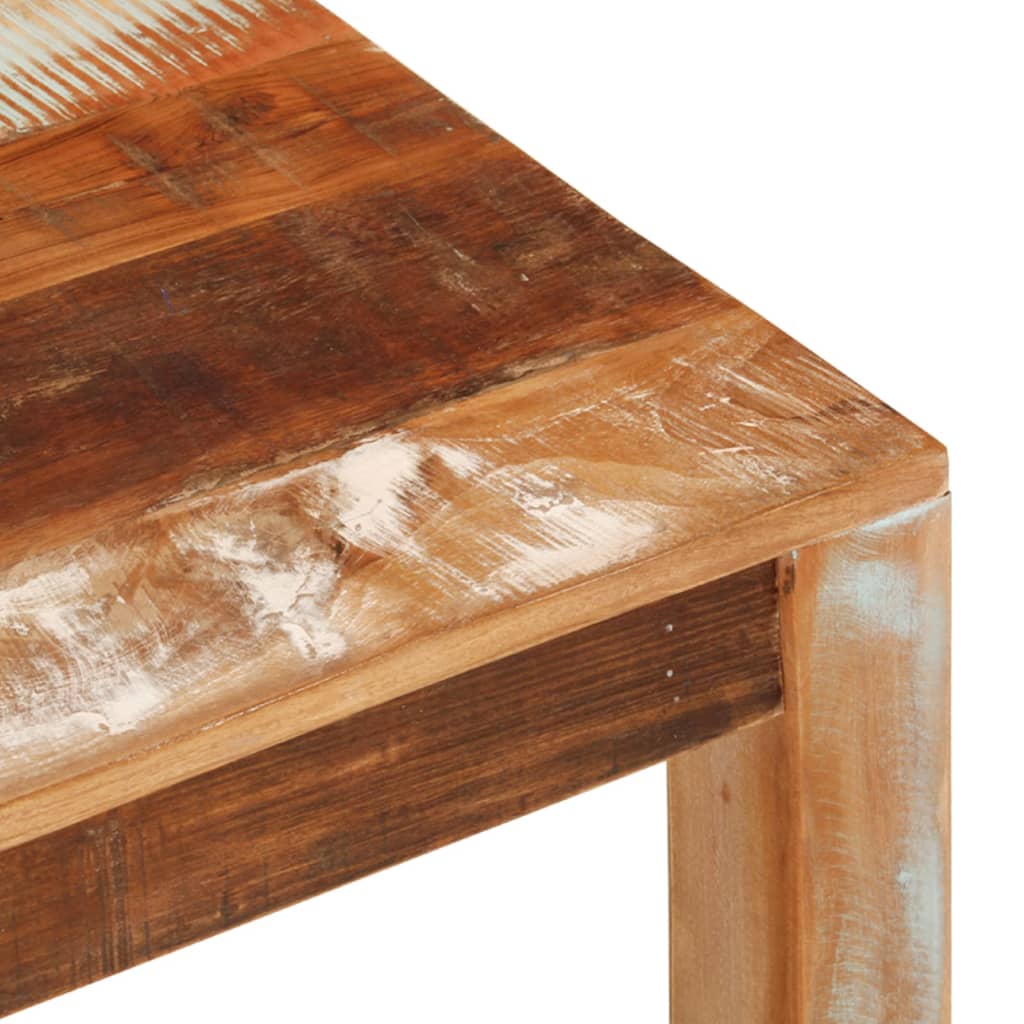 Stolić za kavu 55 x 55 x 35 cm od masivnog obnovljenog drva