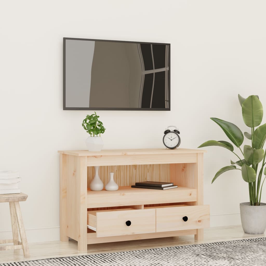 TV ormarić 79 x 35 x 52 cm od masivne borovine