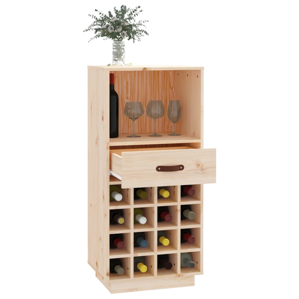 Ormarić za vino 45 x 34 x 100 cm od masivne borovine