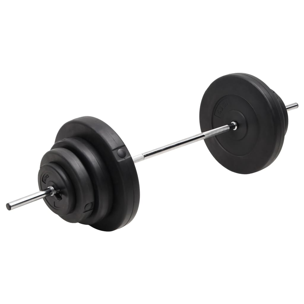 Dvoručni uteg s pločama 60 kg