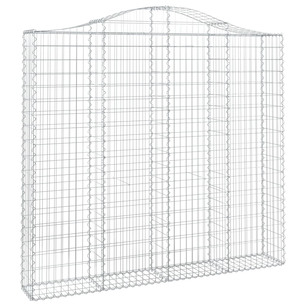 Lučne gabionske košare 6 kom 200x30x180/200cm pocinčano željezo