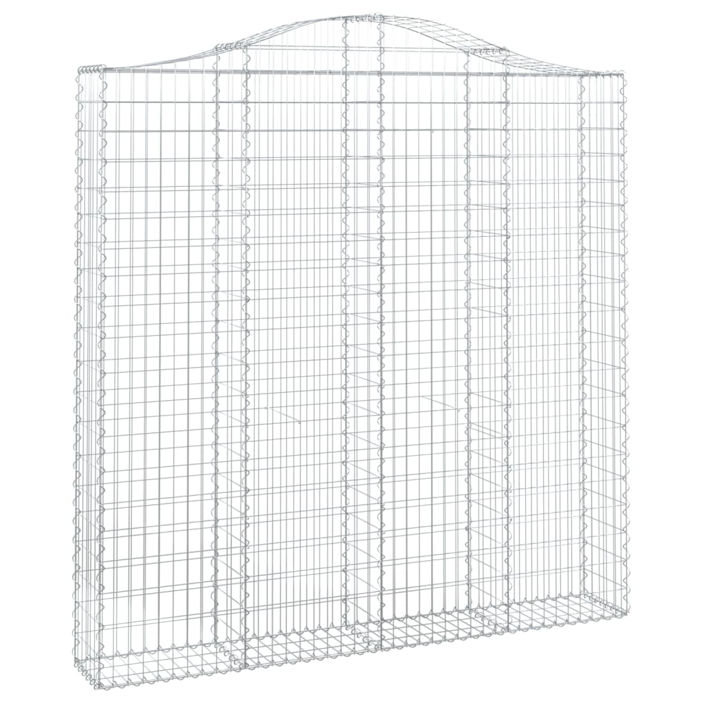 Lučne gabionske košare 3 kom 200x30x200/220cm pocinčano željezo