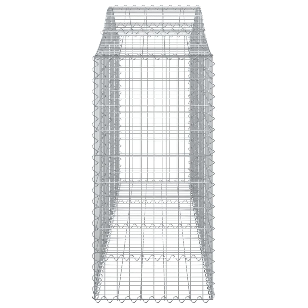 Lučne gabionske košare 3 kom 200x50x100/120cm pocinčano željezo