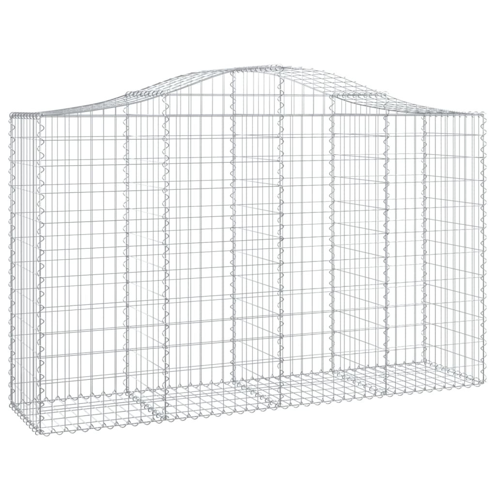 Lučne gabionske košare 40kom 200x50x120/140cm pocinčano željezo