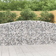 Lučne gabionske košare 10kom 400x50x100/120cm pocinčano željezo