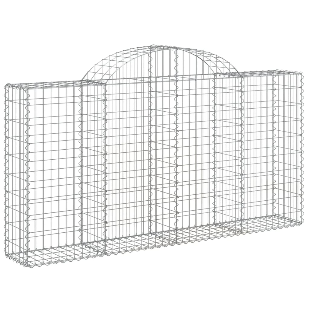 Lučne gabionske košare 30kom 200x30x100/120cm pocinčano željezo
