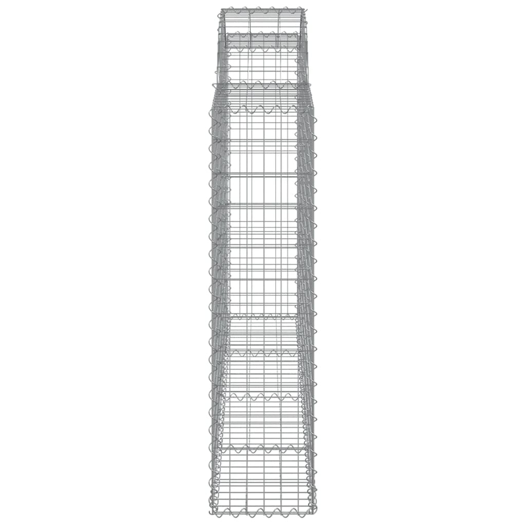 Lučne gabionske košare 20kom 200x30x120/140cm pocinčano željezo