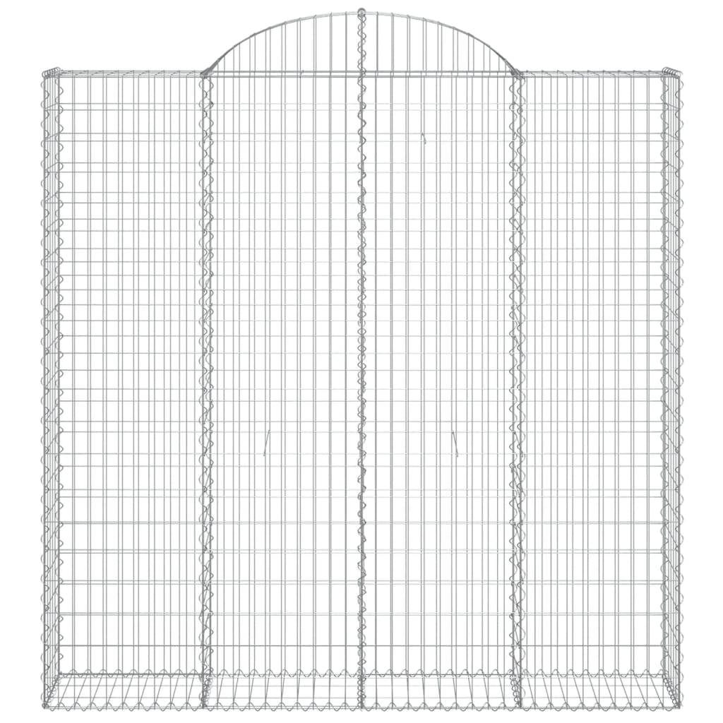 Lučne gabionske košare 7 kom 200x30x200/220cm pocinčano željezo