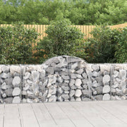 Lučne gabionske košare 15 kom 200x50x80/100cm pocinčano željezo