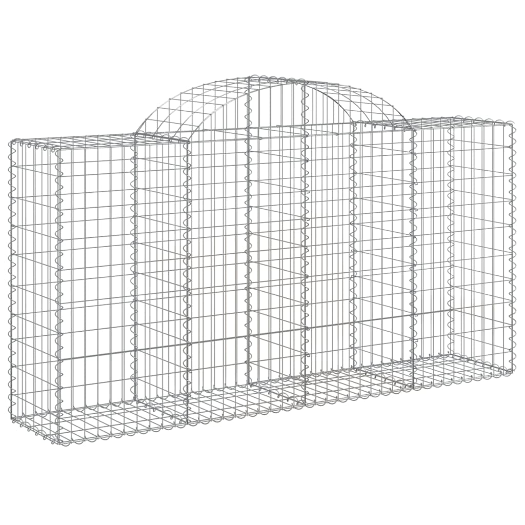 Lučne gabionske košare 50kom 200x50x100/120cm pocinčano željezo