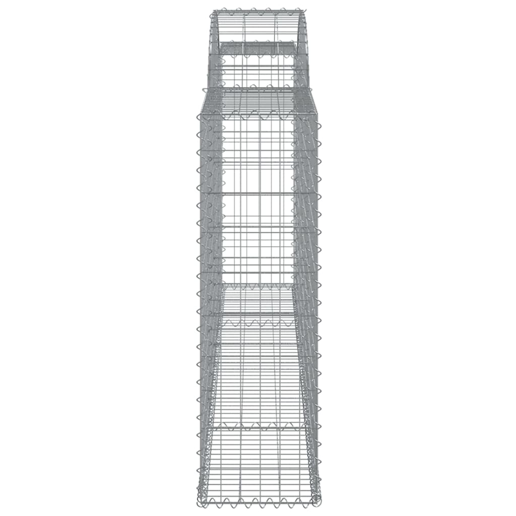 Lučne gabionske košare 30kom 300x30x100/120cm pocinčano željezo