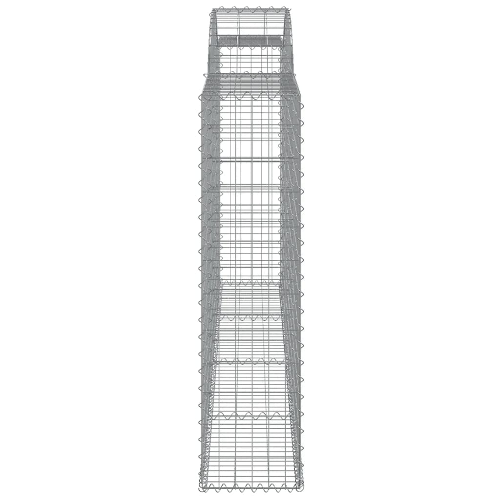 Lučne gabionske košare 7 kom 300x30x120/140cm pocinčano željezo