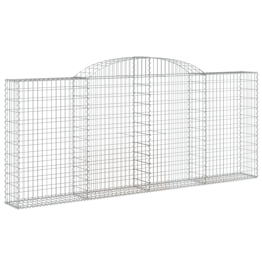 Lučne gabionske košare 13kom 300x30x120/140cm pocinčano željezo