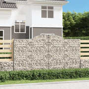Lučne gabionske košare 3 kom 300x30x160/180cm pocinčano željezo